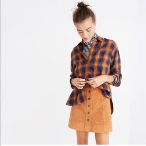 Madewell Westward Shirt in Ardan Plaid Button Down